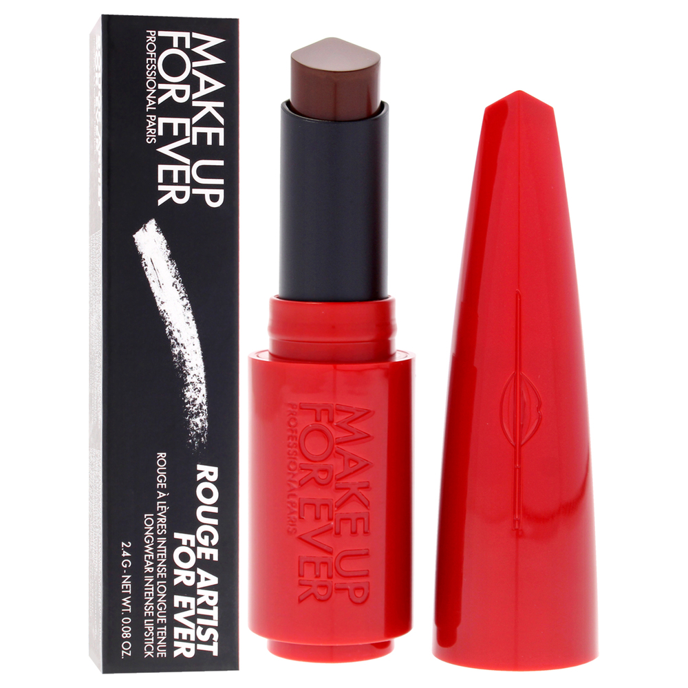 Make Up For Ever Rouge Artist For Ever Satin Lipstick - 608 Limitless Brown - Picture 3 of 8